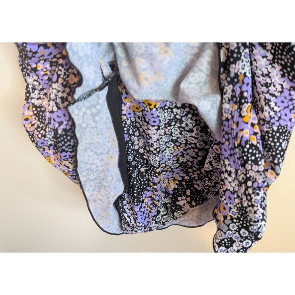 Shore Shapes Womens One Piece Swimsuit Skirted Multicolor Floral Size 12 - Picture 9 of 14